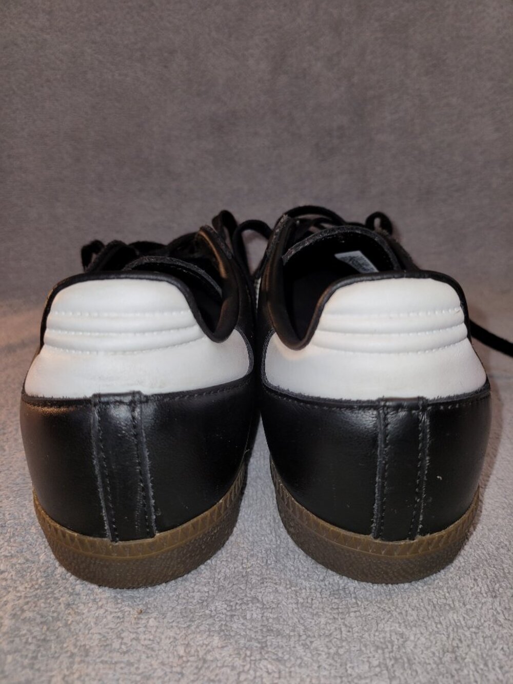 Adidas Samba OG Men's Size 8.5 Black White Brown Gum B75807 Sneakers (#1872) - Picture 11 of 16